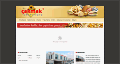 Desktop Screenshot of cakmakkuruyemis.com